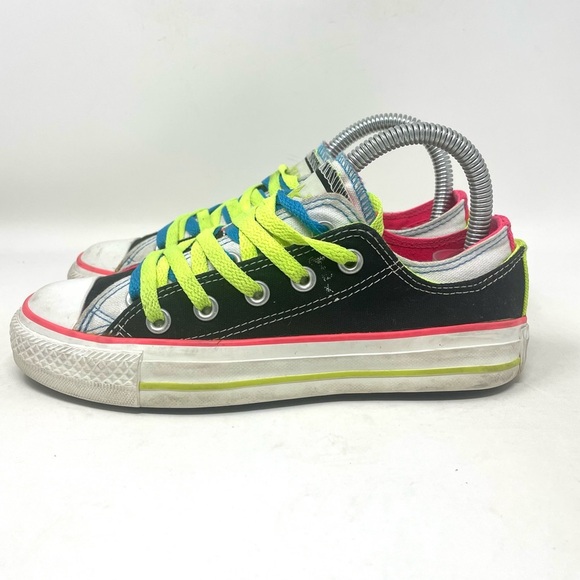 Converse Chuck Taylor All Star Double Layer Black White Pink Womens‎ 5 - Picture 4 of 8